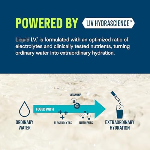 Liquid I.V.® Hydration Multiplier - Guava | Electrolyte Powder Drink Mix | 1 Pack (16 Servings)