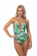 TROPICAL WILD UNDERWIRE ONE PIECE SWIMSUIT