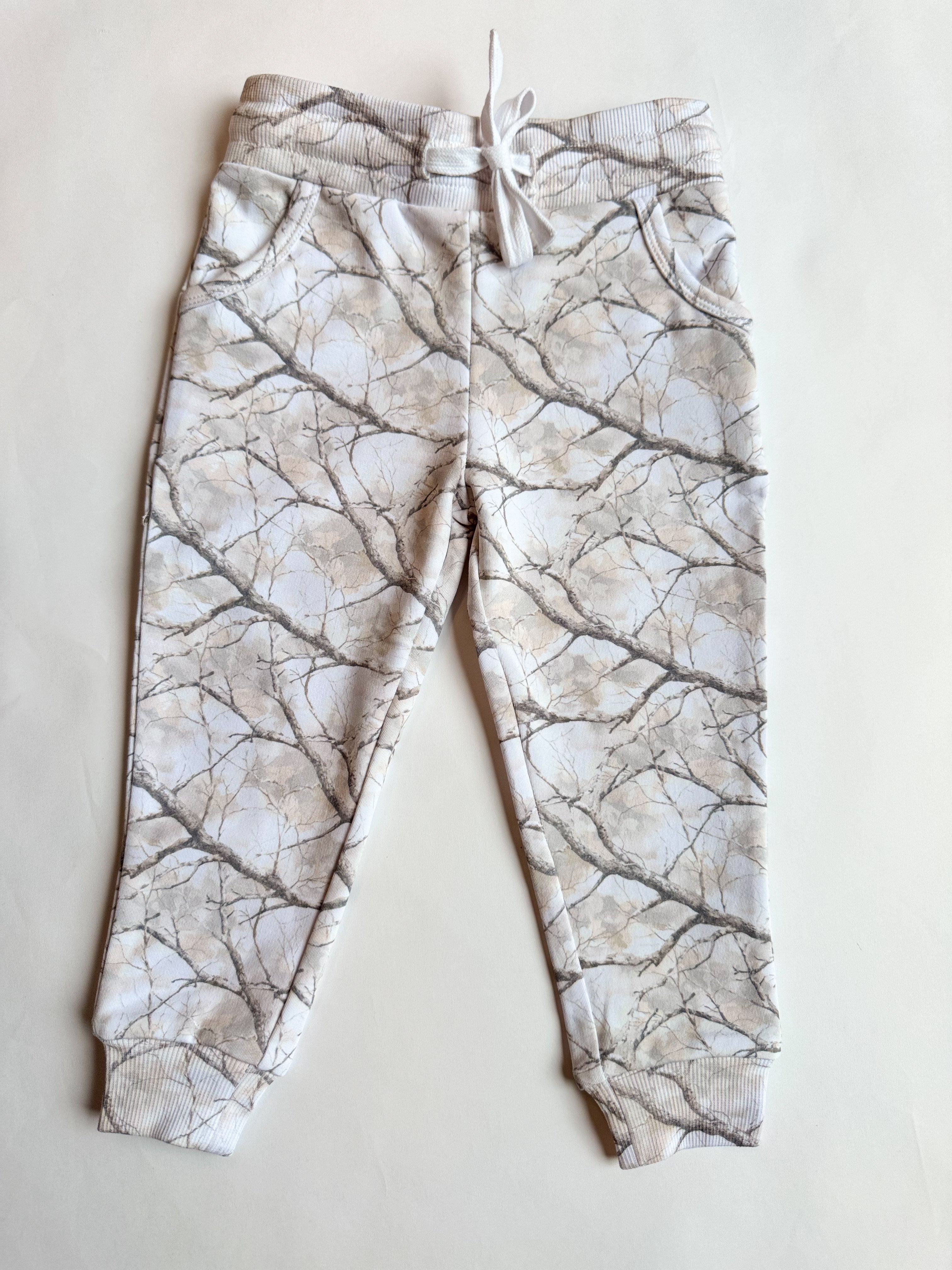 Whiteout- French Terry Joggers