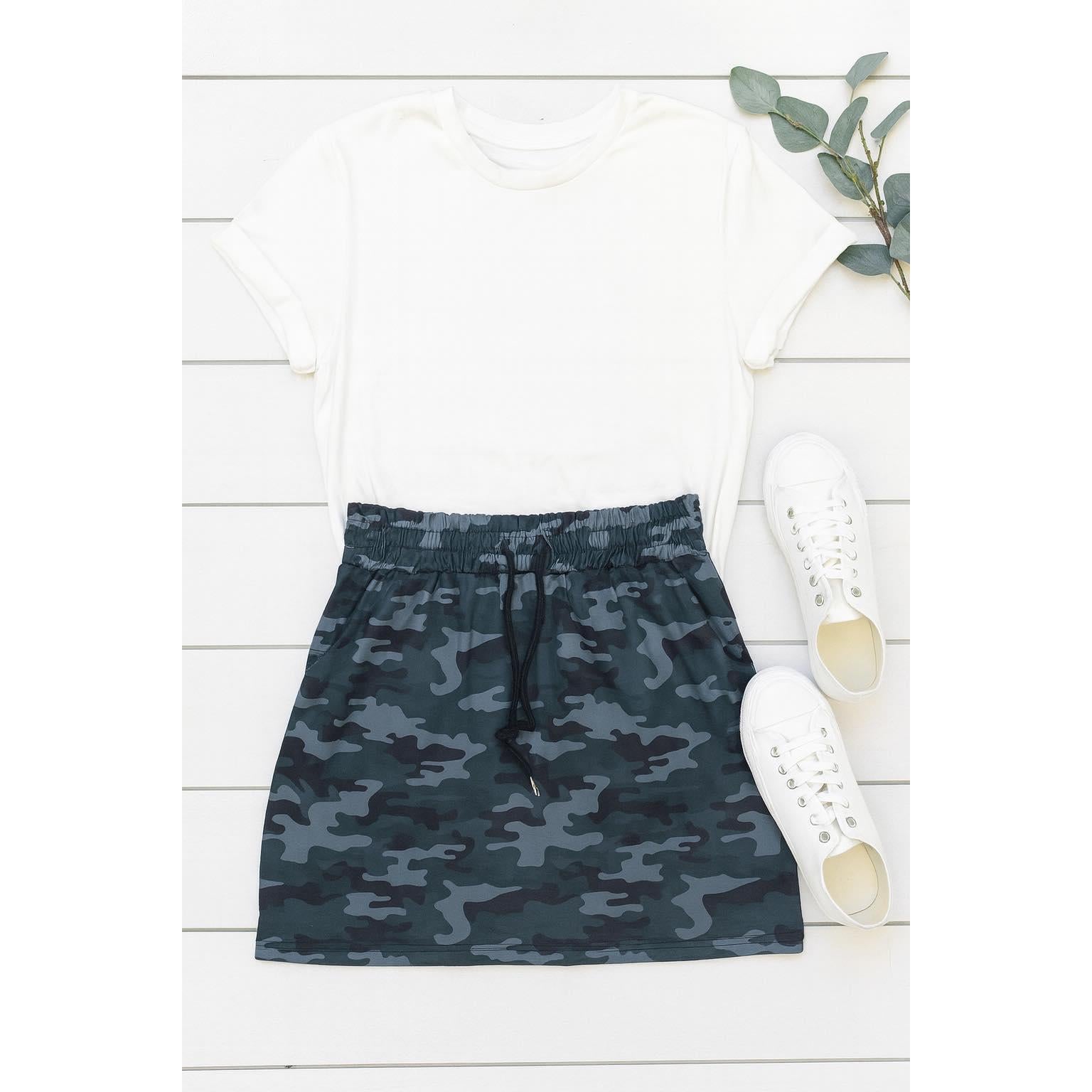 Kai - CAMO Jogger Skirt