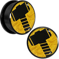 1 inch Licensed Hammer of Thor Acrylic Screw Fit Plugs Set