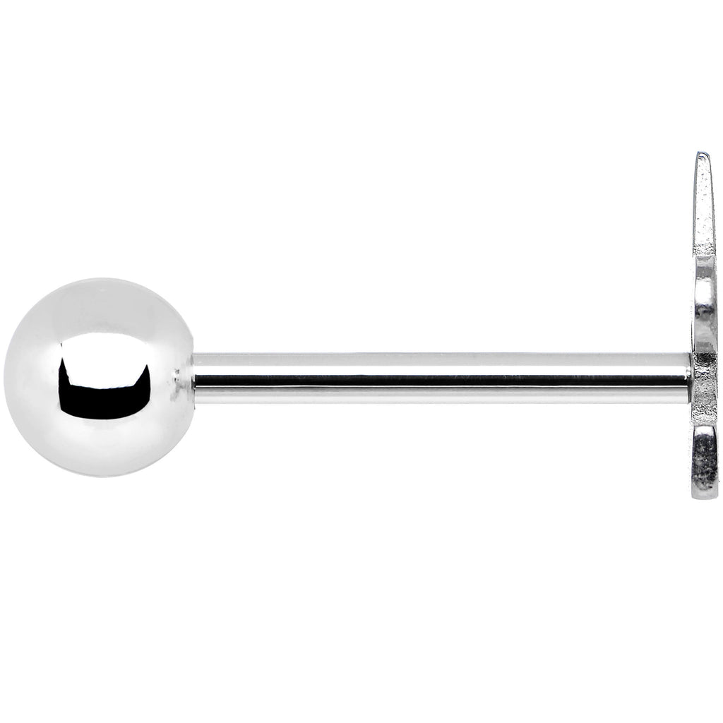 Officially Licensed NFL Cut Out New Orleans Saints Barbell Tongue Ring