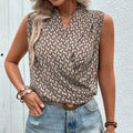 Wrapped Style Sleeveless Cowgirl Top | Casual & Cute Cowgirl Fashion