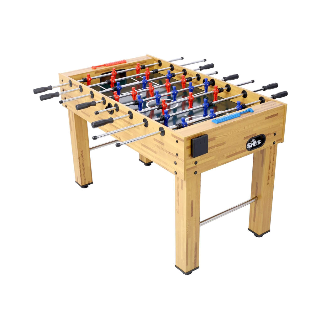 54-Inch Hurricane Light Cherry Foosball Table With Accessories (SAK38651)