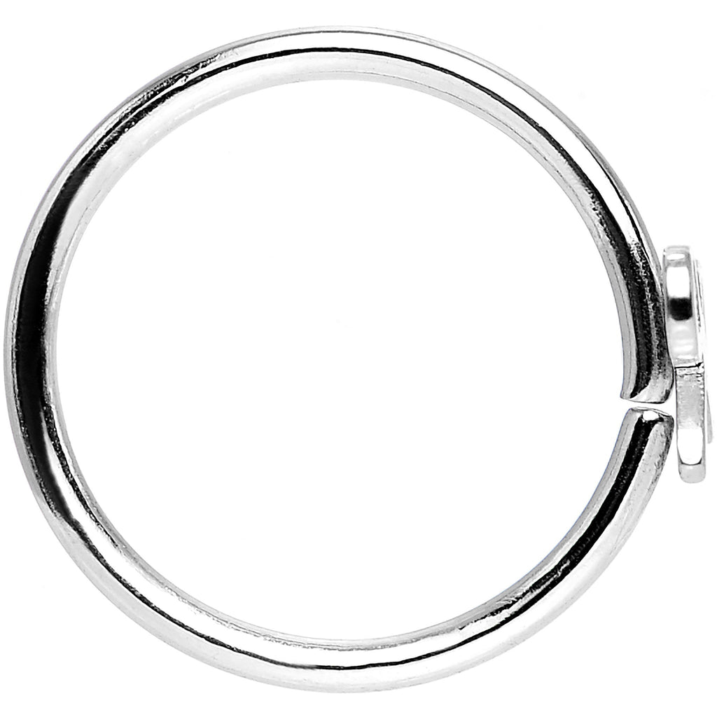 20G 5/16 Stainless Steel Girly Bow Nose Hoop