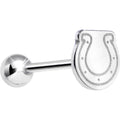 Officially Licensed NFL Cut Out Indianapolis Colts Barbell Tongue Ring