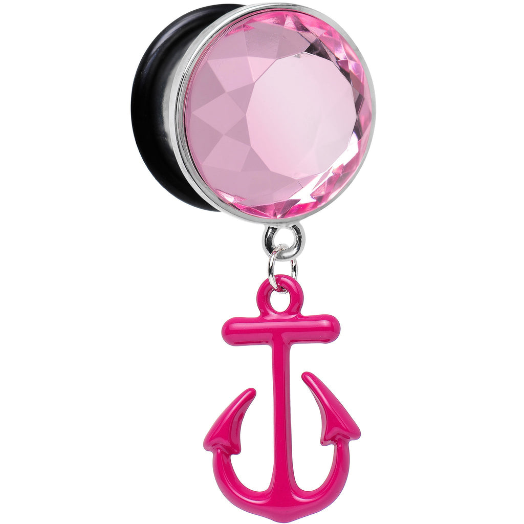 5/8 Pink Dangling Anchor Steel Plug