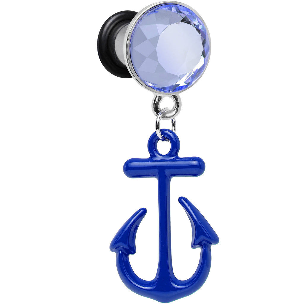 4G Blue Dangling Anchor Steel Plug