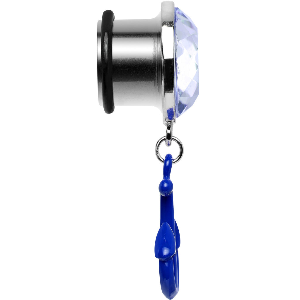 1/2 Blue Dangling Anchor Steel Plug