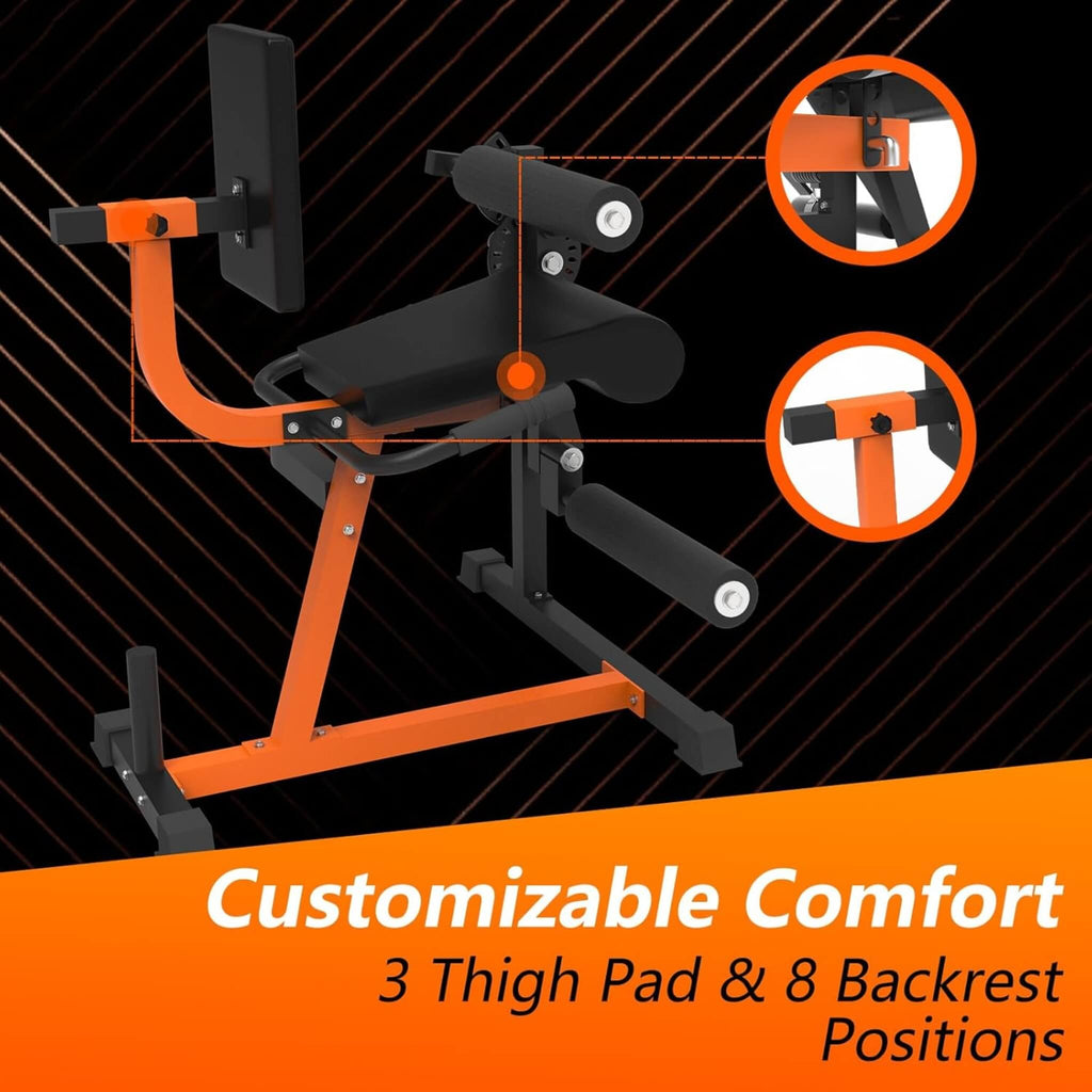 Rovix 550LBS Adjustable Lower Body Leg Extension And Curl Machine (SAK16390)