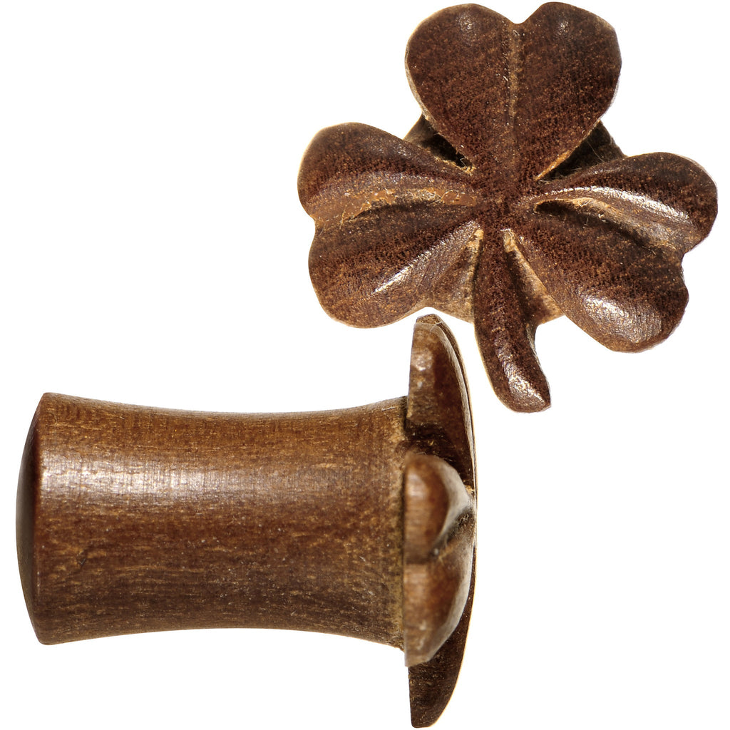 2G Organic Sabo Wood Shamrock Saddle Plug Set