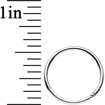 16G 1/2 Stainless Steel Hinged Segment Ring