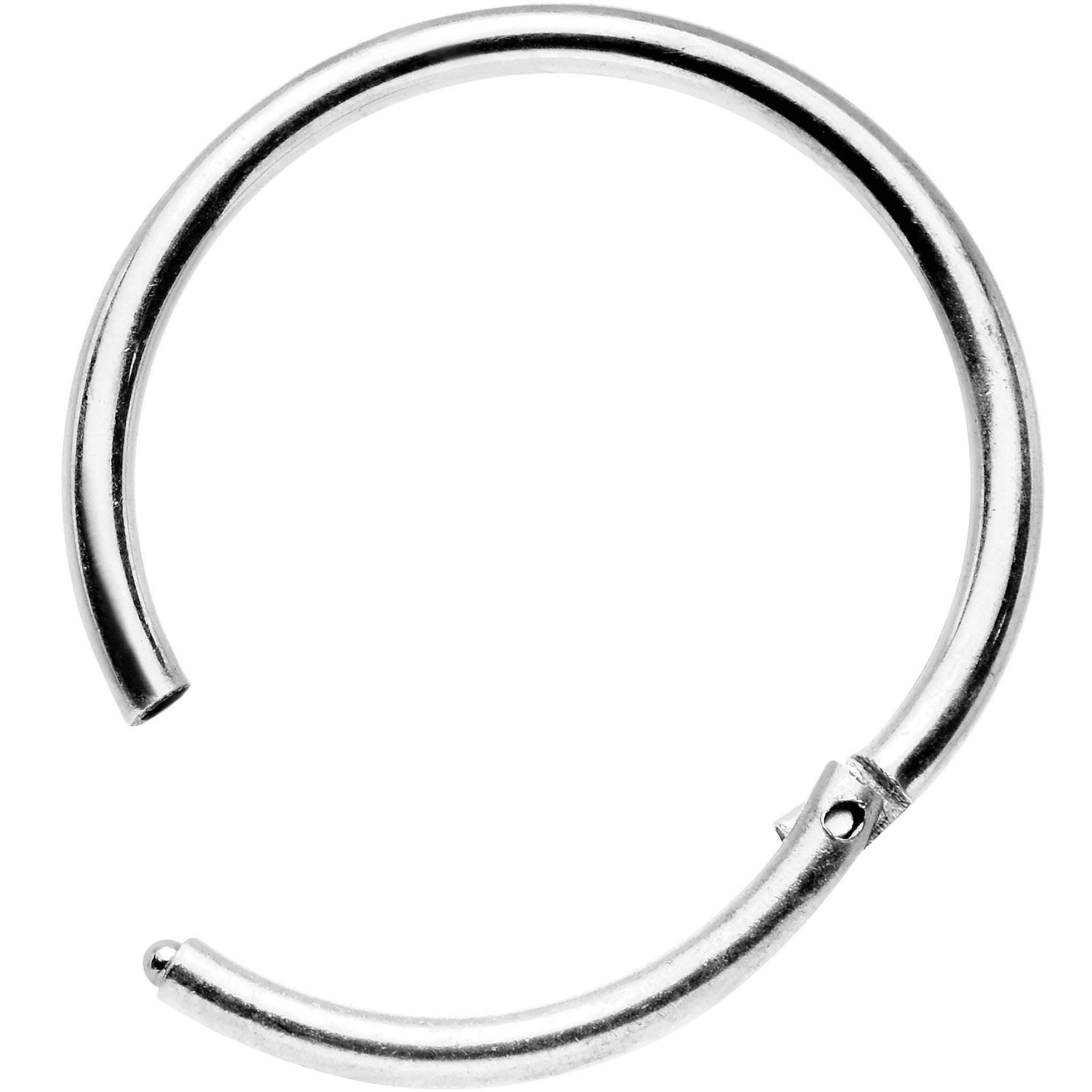 16G 1/2 Stainless Steel Hinged Segment Ring