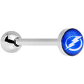 Officially Licensed NHL Tampa Bay Lightning Logo Tongue Ring