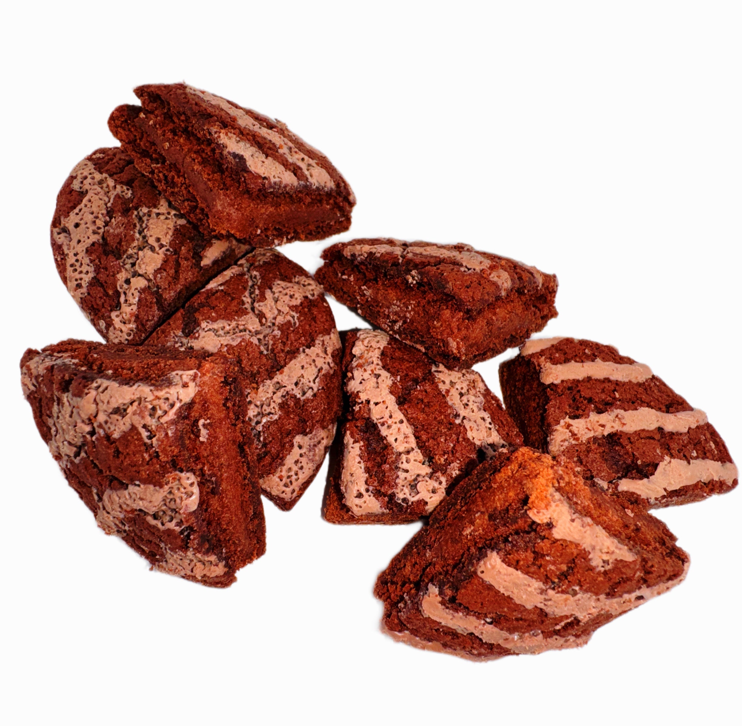 CHOCOLATE SPACE CAKES FREEZE DRIED (8 PIECES)