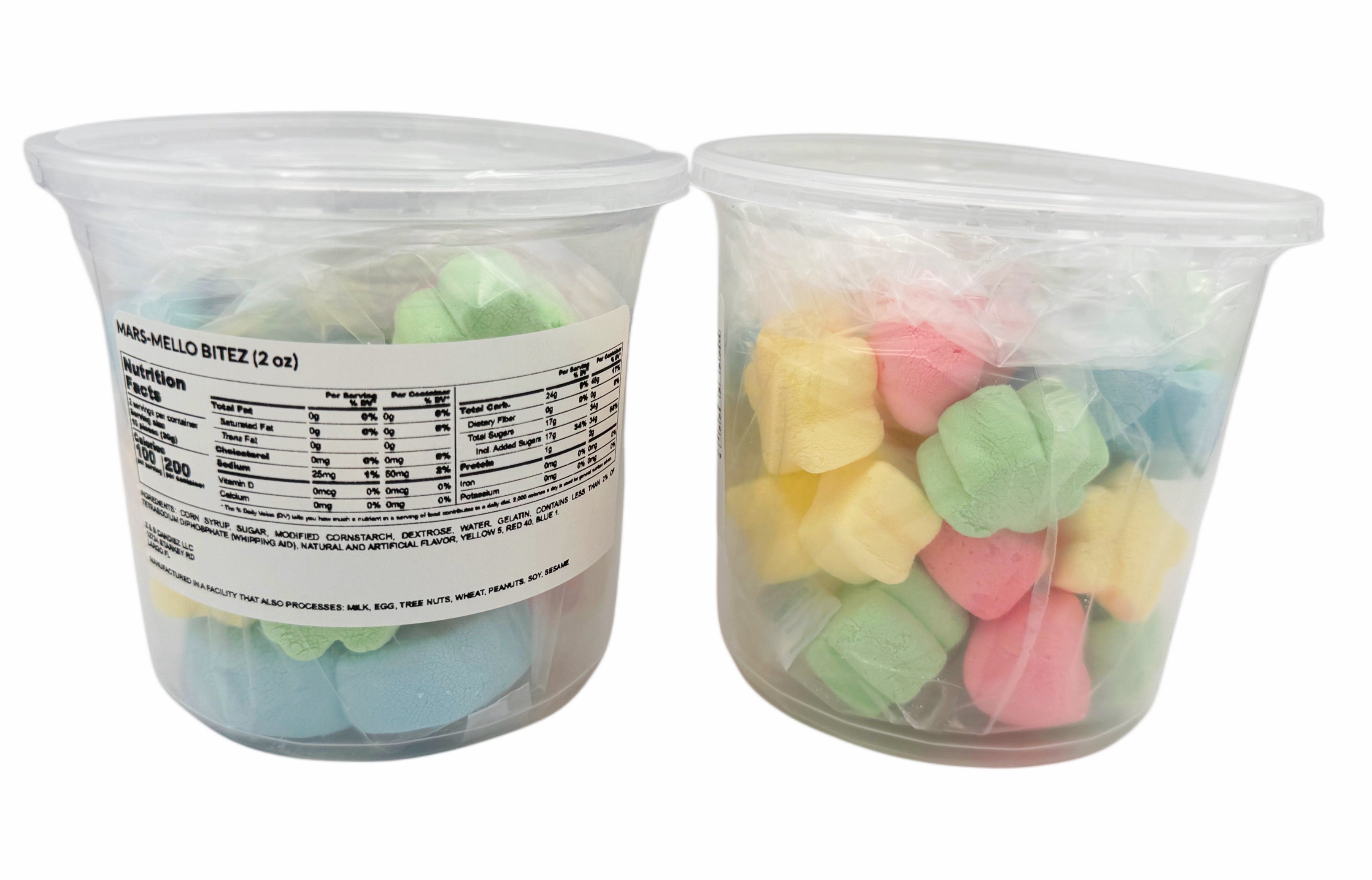 MARS-MELLO BITEZ (2 oz) (freeze dried marshmallows)