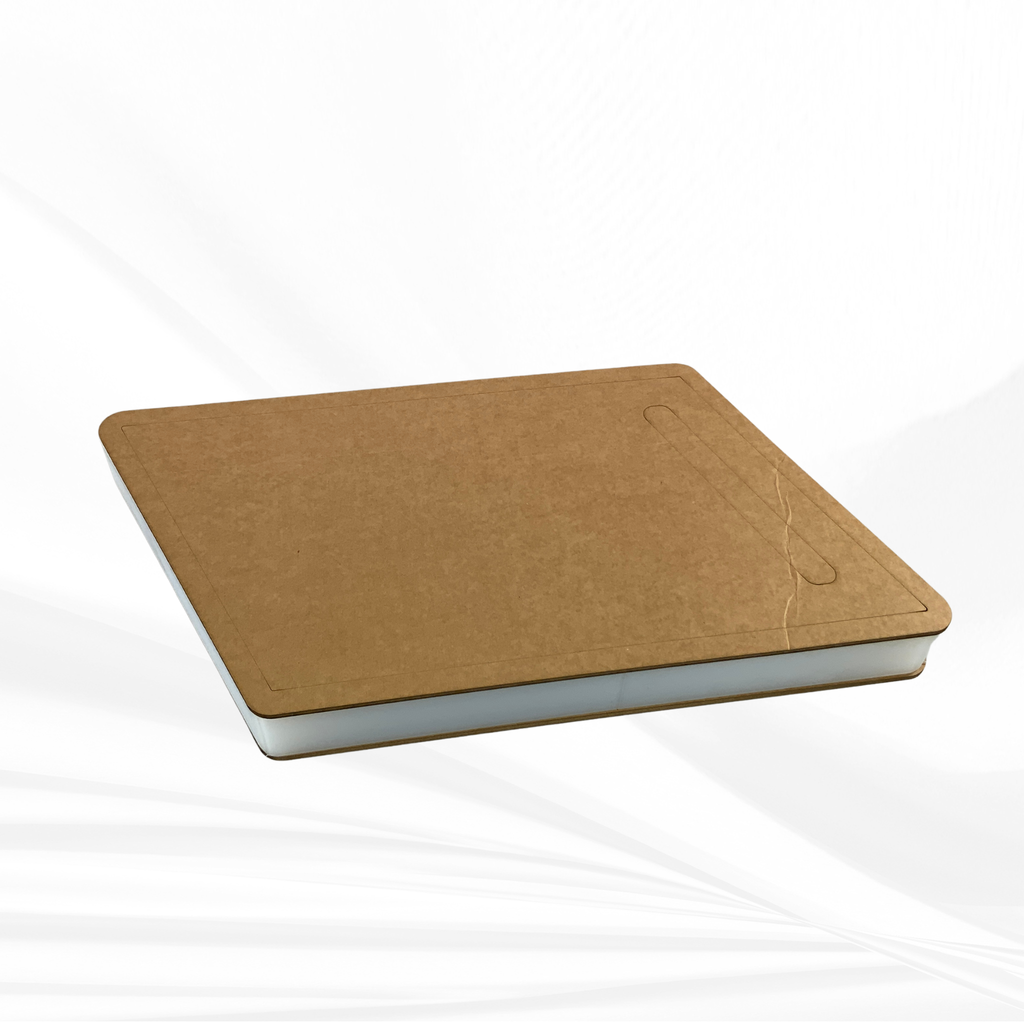 18"x 8"x 1.25" Slanted Rectangle Silicone Mold, Charcuterie Mold, Cheese Board Mold