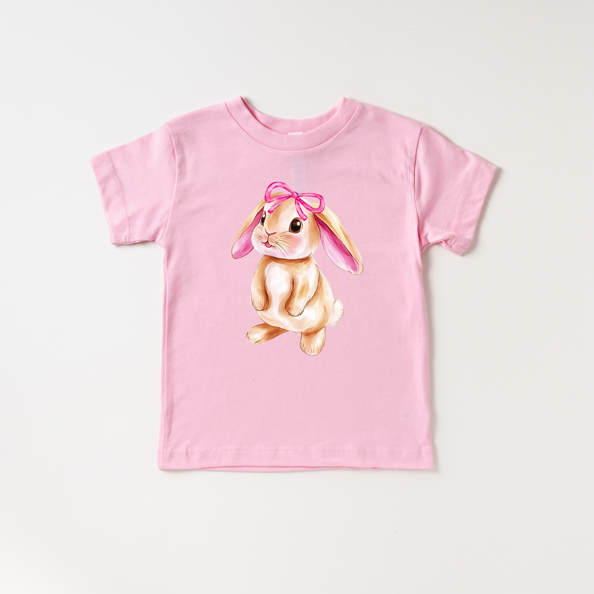 Pink Bow Bunny