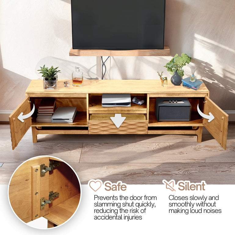 Elara Solid Wood TV Stand