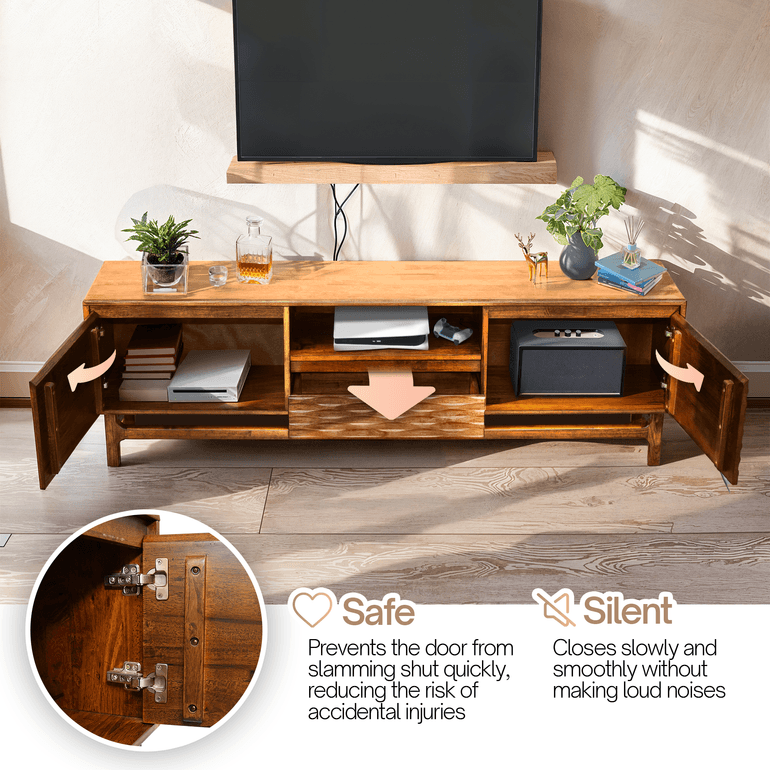Elara Solid Wood TV Stand