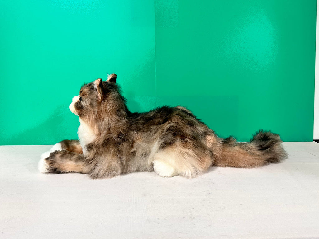 Plush Norwegian Forest Cat-Handmade Life-Size Companion & Pet Memorial