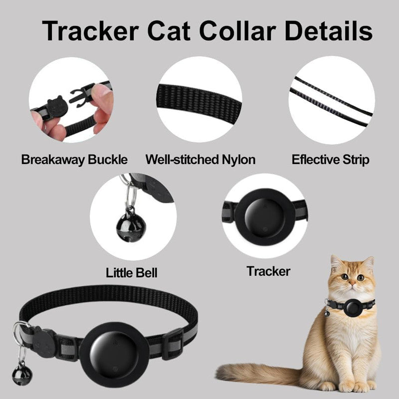 Pet Cat Location Tracker Collar