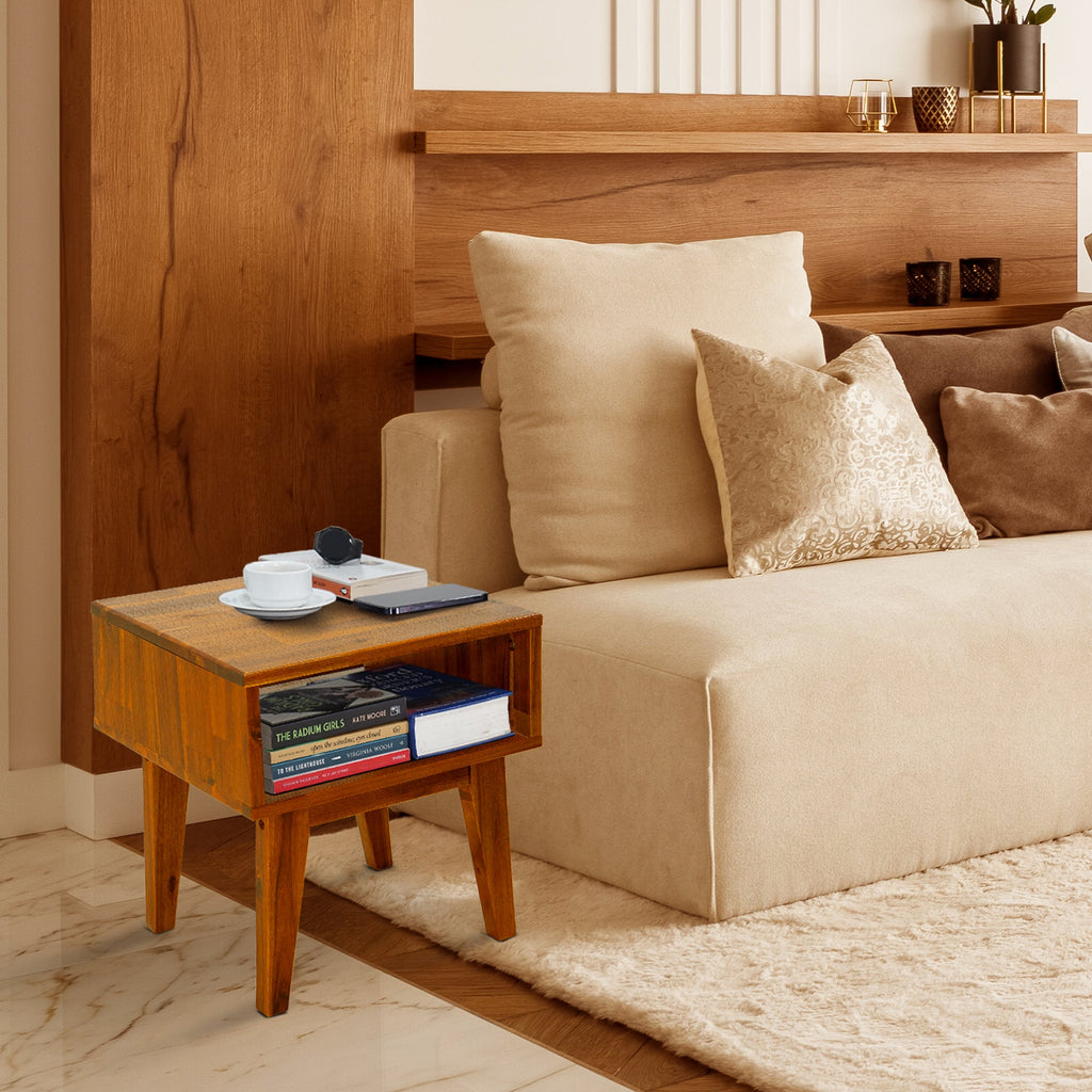 Serena Solid Wood Nightstand