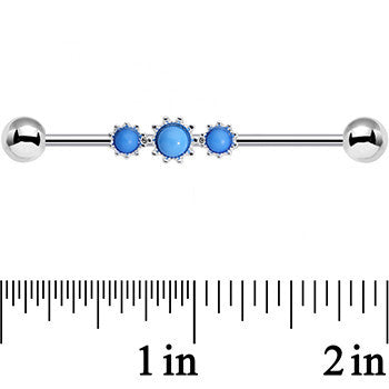 14G Southwest Rays of the Sun Industrial Barbell 38mm