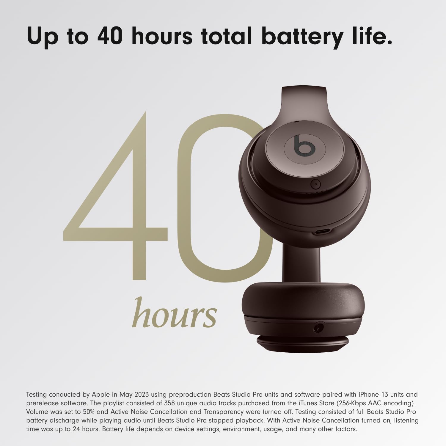 Beats Studio Pro with AppleCare+ for Headphones (2 Years) - Black