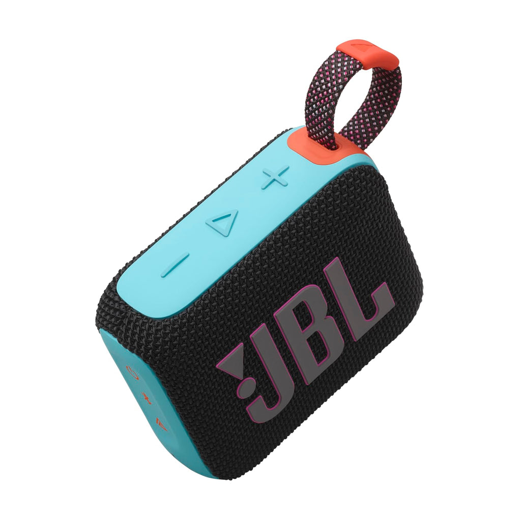 JBL Go 4 - Ultra-Portable, Waterproof and Dustproof Bluetooth Speaker, Big JBL Pro Sound with Punchy bass, 7-Hour Built-in Battery, Made in Part with Recycled Materials (Red)