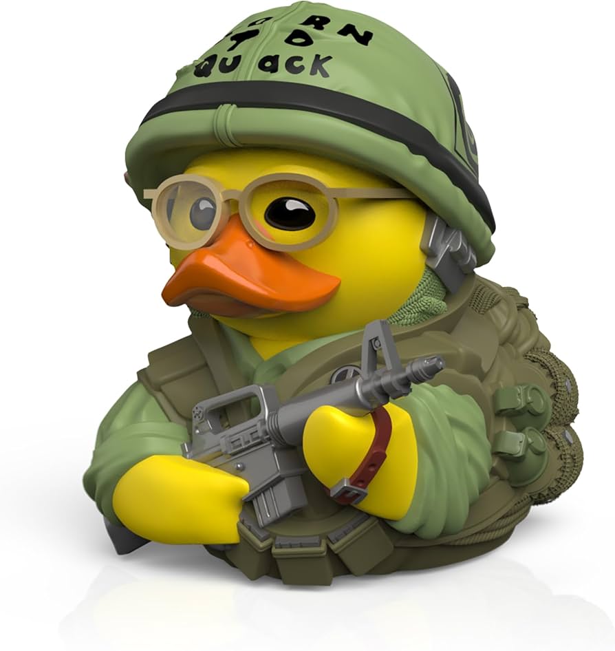 Sergeant J.T. TUBBZ Collectible Duck (Boxed Edition)