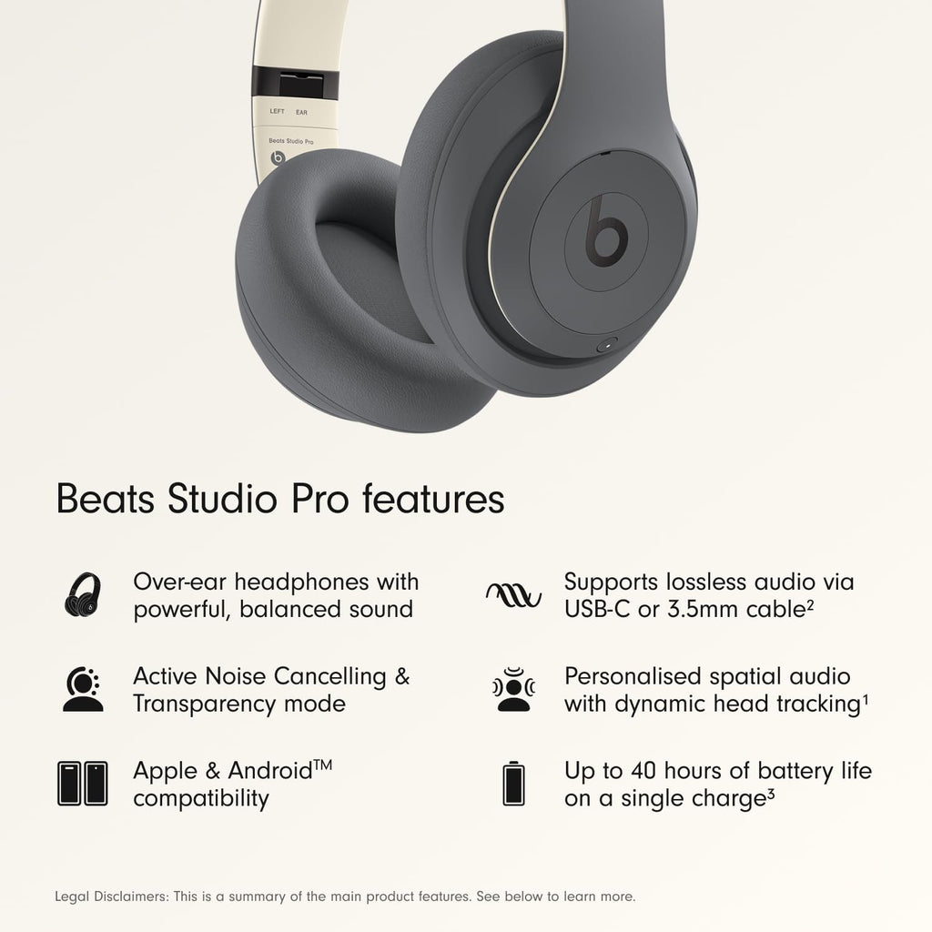 Beats Studio Pro with AppleCare+ for Headphones (2 Years) - Black