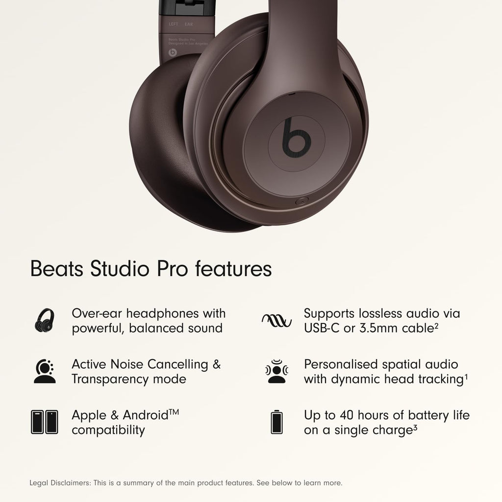 Beats Studio Pro with AppleCare+ for Headphones (2 Years) - Black