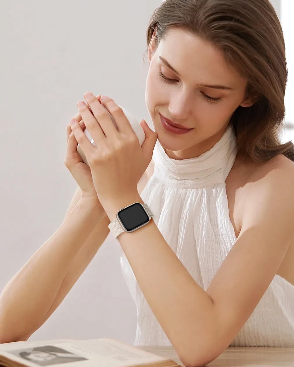 Band Apple Watch Bands 38Mm 40Mm 41Mm 42Mm 44Mm 45Mm 46Mm 49Mm Women Men, Soft N