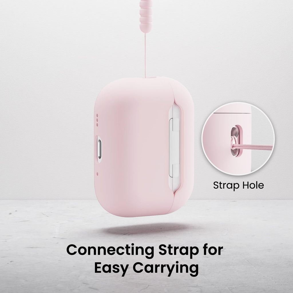 Pro 3 Case 2025, Full Protective Hybrid Silicone For Airpods Pro 3Rd Generation