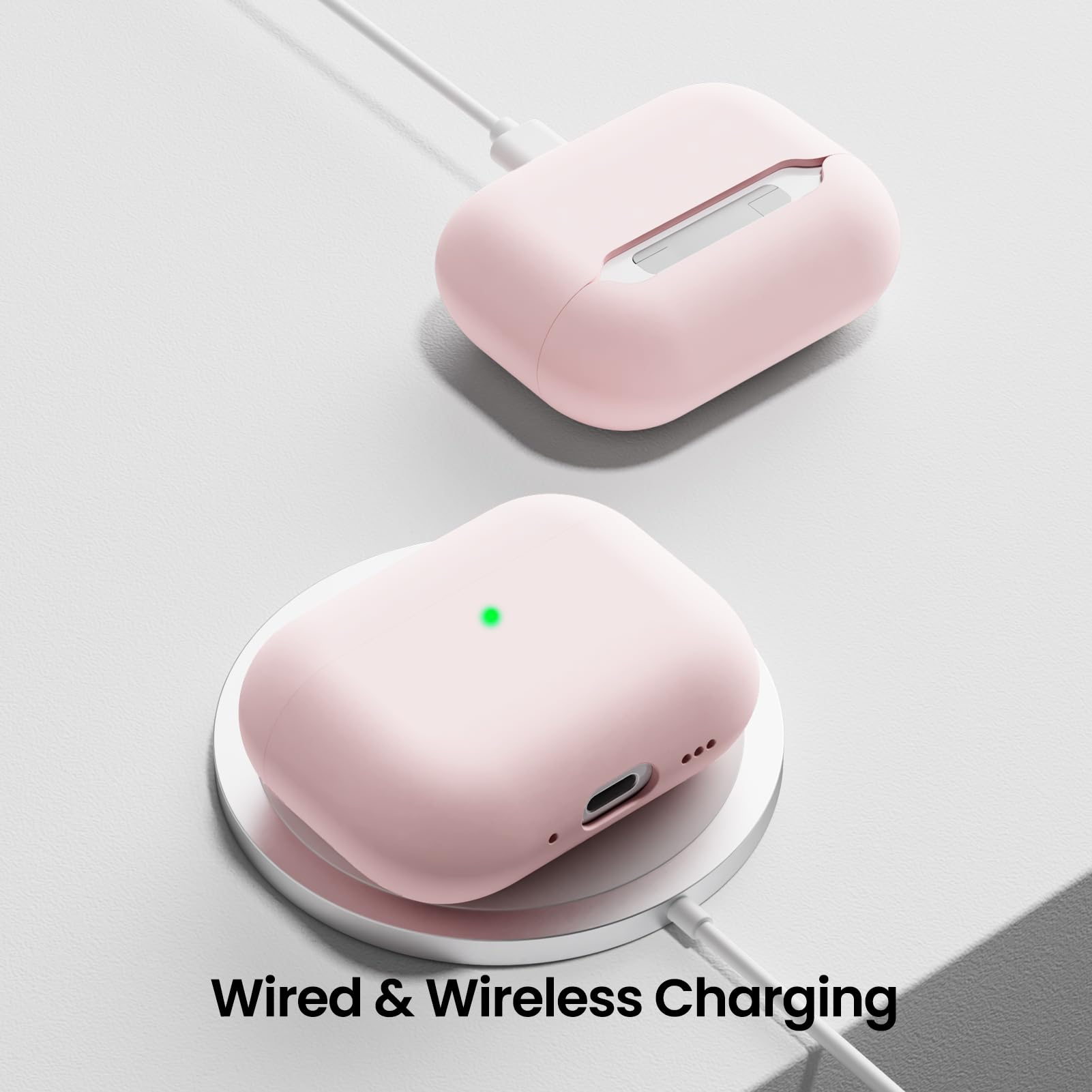 Pro 3 Case 2025, Full Protective Hybrid Silicone For Airpods Pro 3Rd Generation