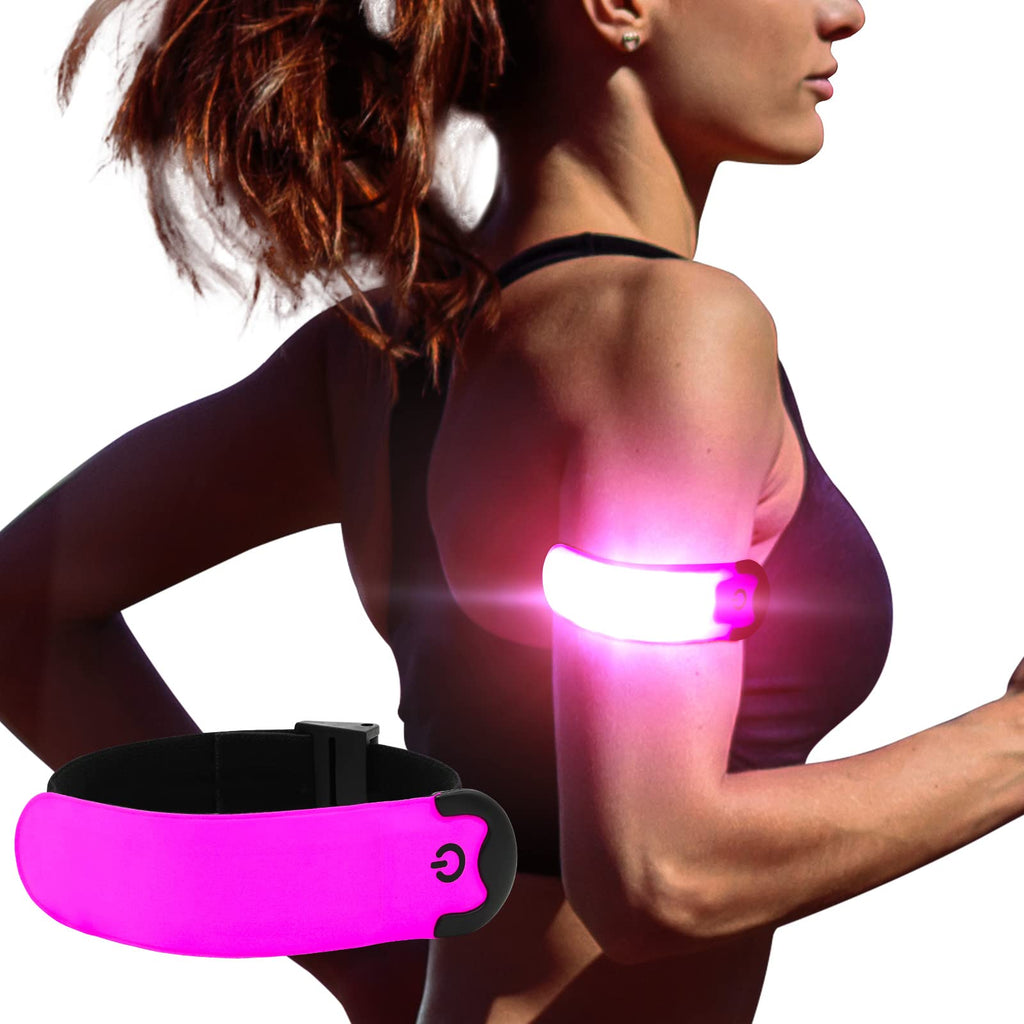 Armband Running Usb Rechargeable(2 Pack), High Visibility Wristband For Runners,