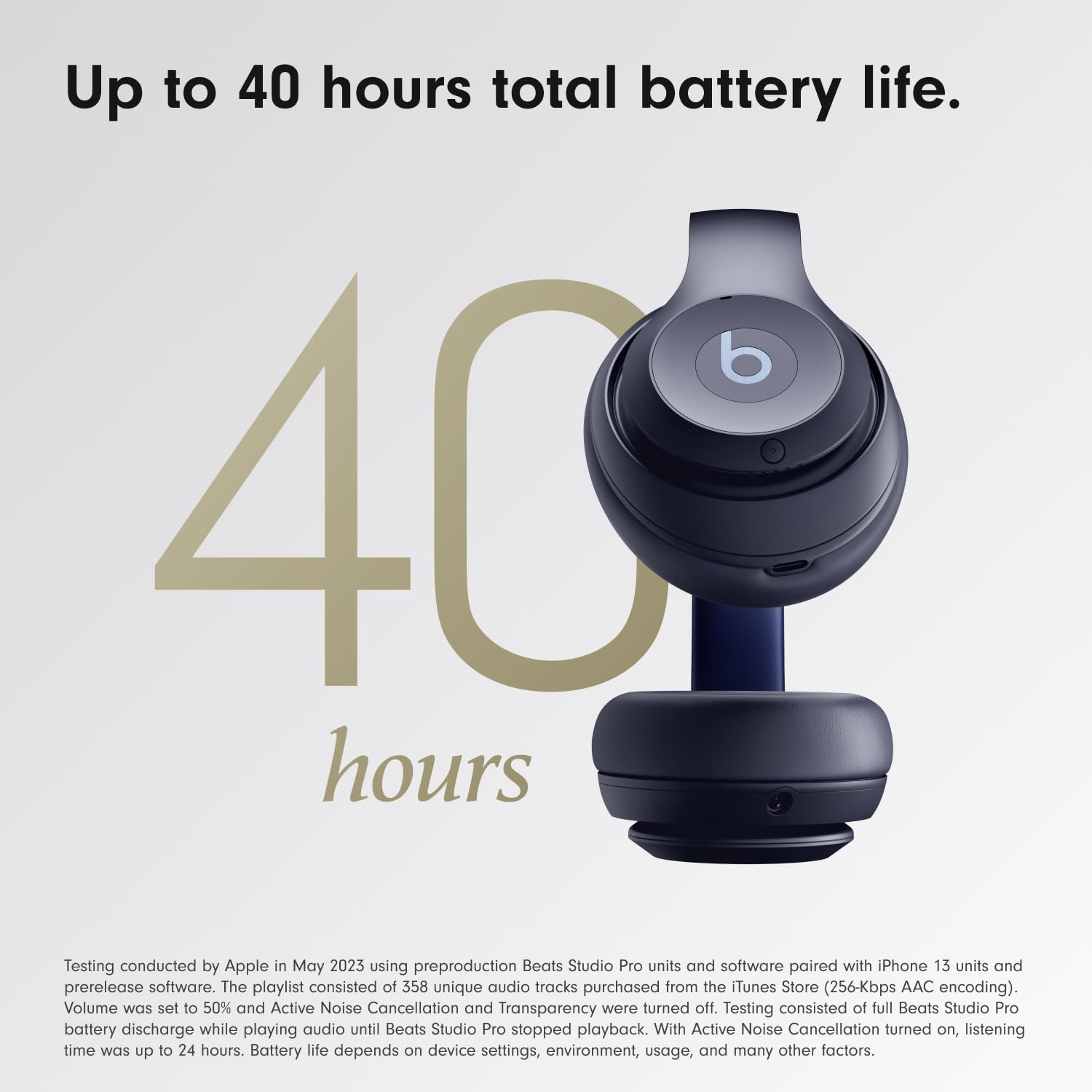 Beats Studio Pro with AppleCare+ for Headphones (2 Years) - Black