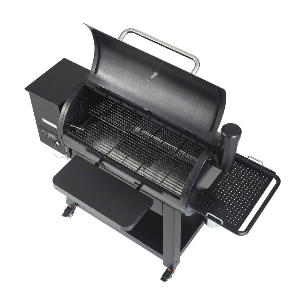 62-Inch Heavy-Duty Portable Wood Pellet BBQ Grill With Cart (SAK91308)