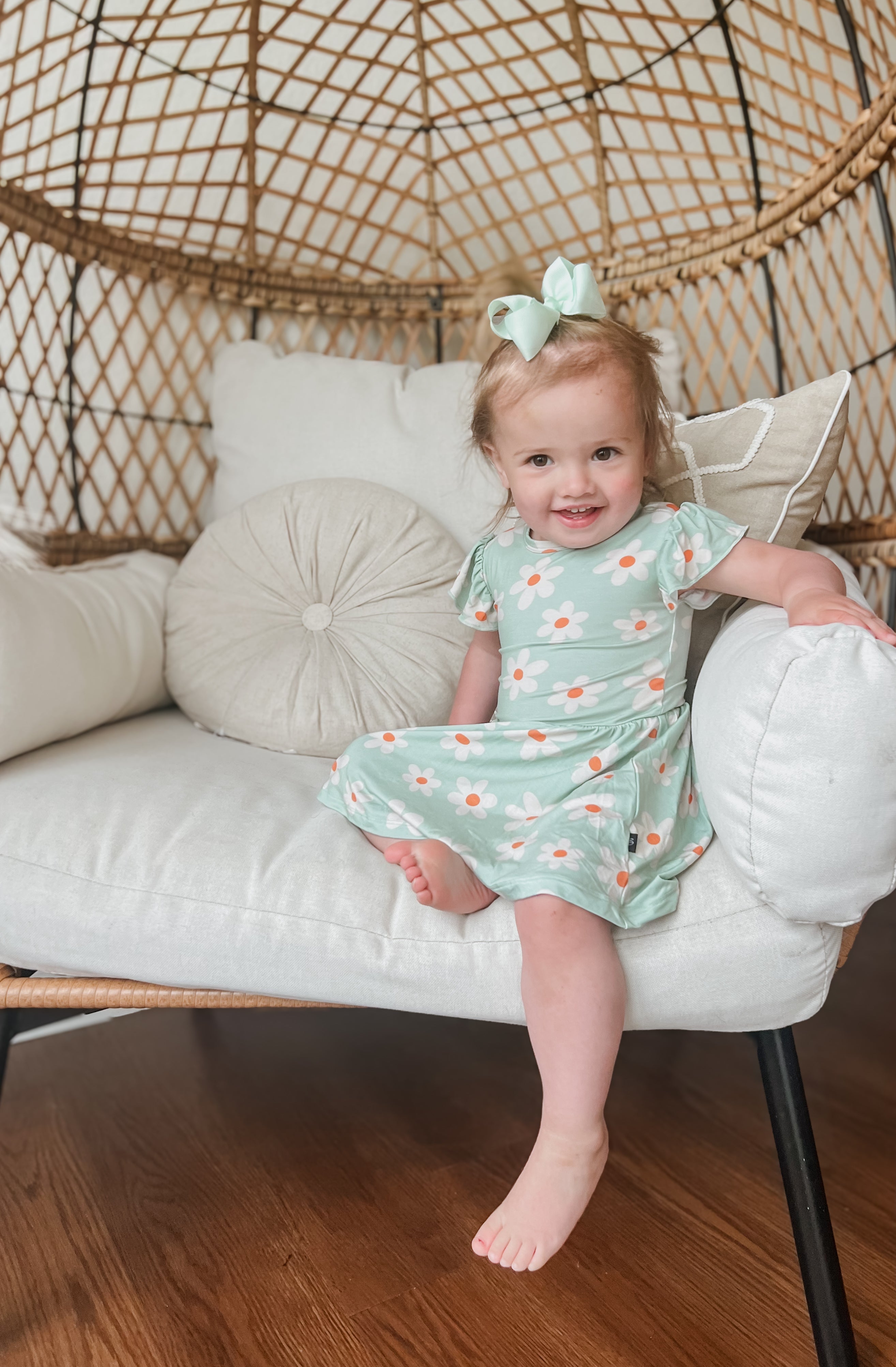 Darling Daisy: Bodysuit Twirl Dress