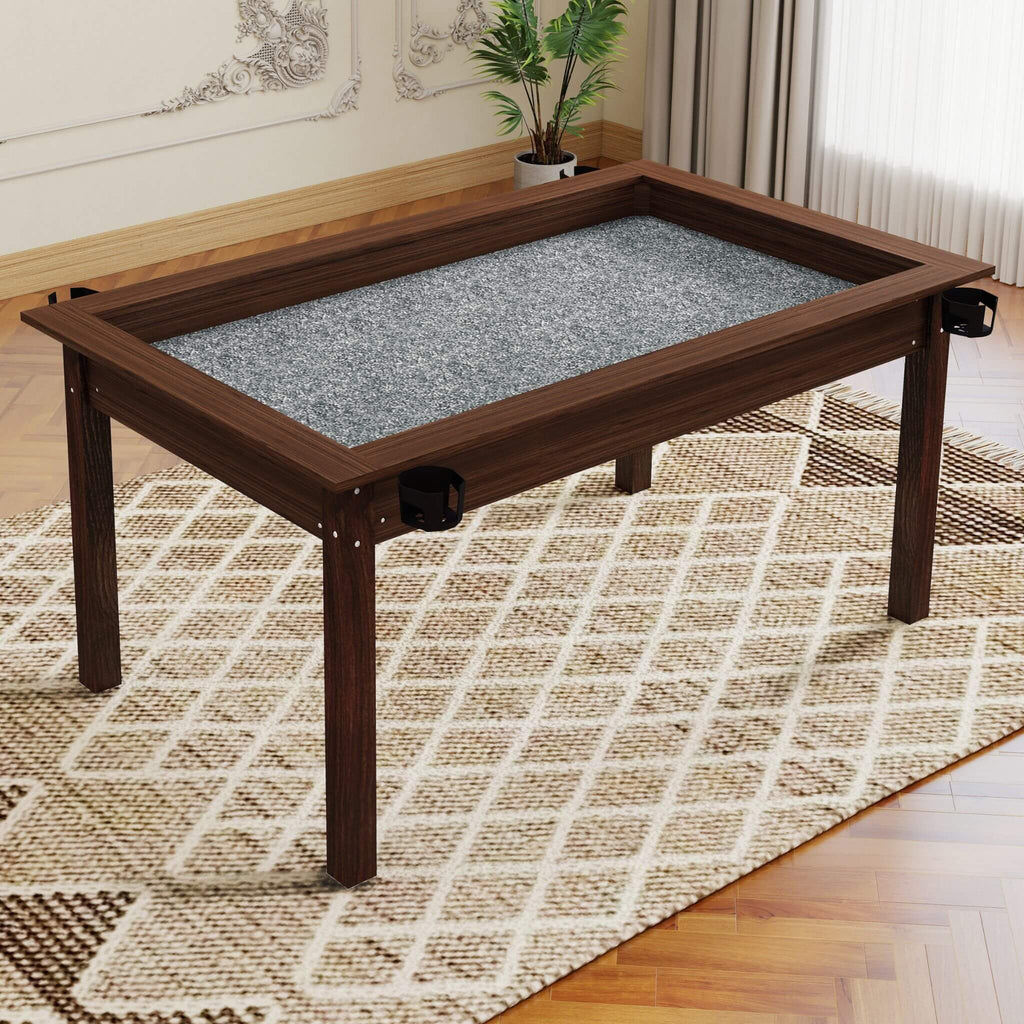 [63X40-Inch] Premium 2-In-1 Multifunctional Board Game Table For 4–6 Players (SAK84513)