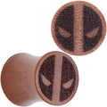 Licensed Marvel Deadpool Sawo Wood Saddle Plug Set