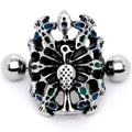 16G 1/2 Crazy Thanksgiving Turkey Cuff Cartilage Earring