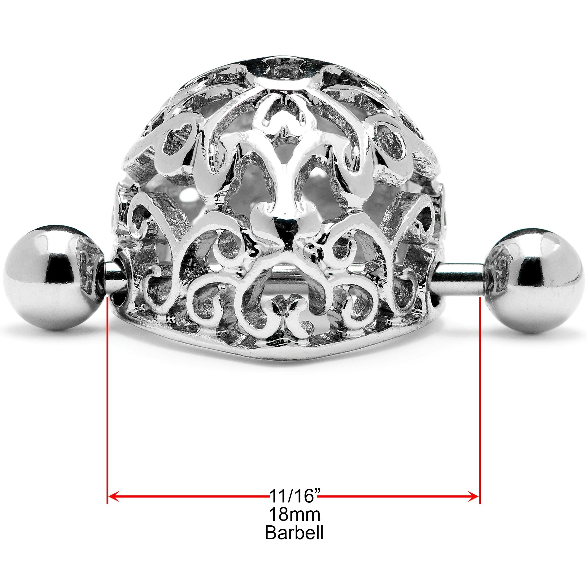 14G 9/16 Framework Triangular Geometric Nipple Shield Set