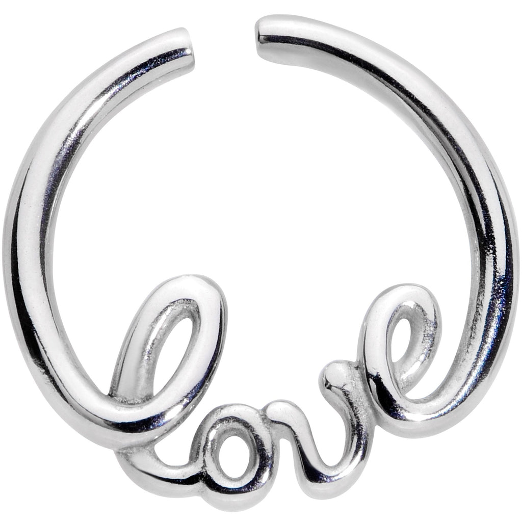 16G 5/16 Love Your Piercing Seamless Circular Ring