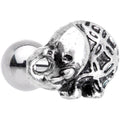 16G 1/4 Join the Circus Elephant Cartilage Tragus Earring
