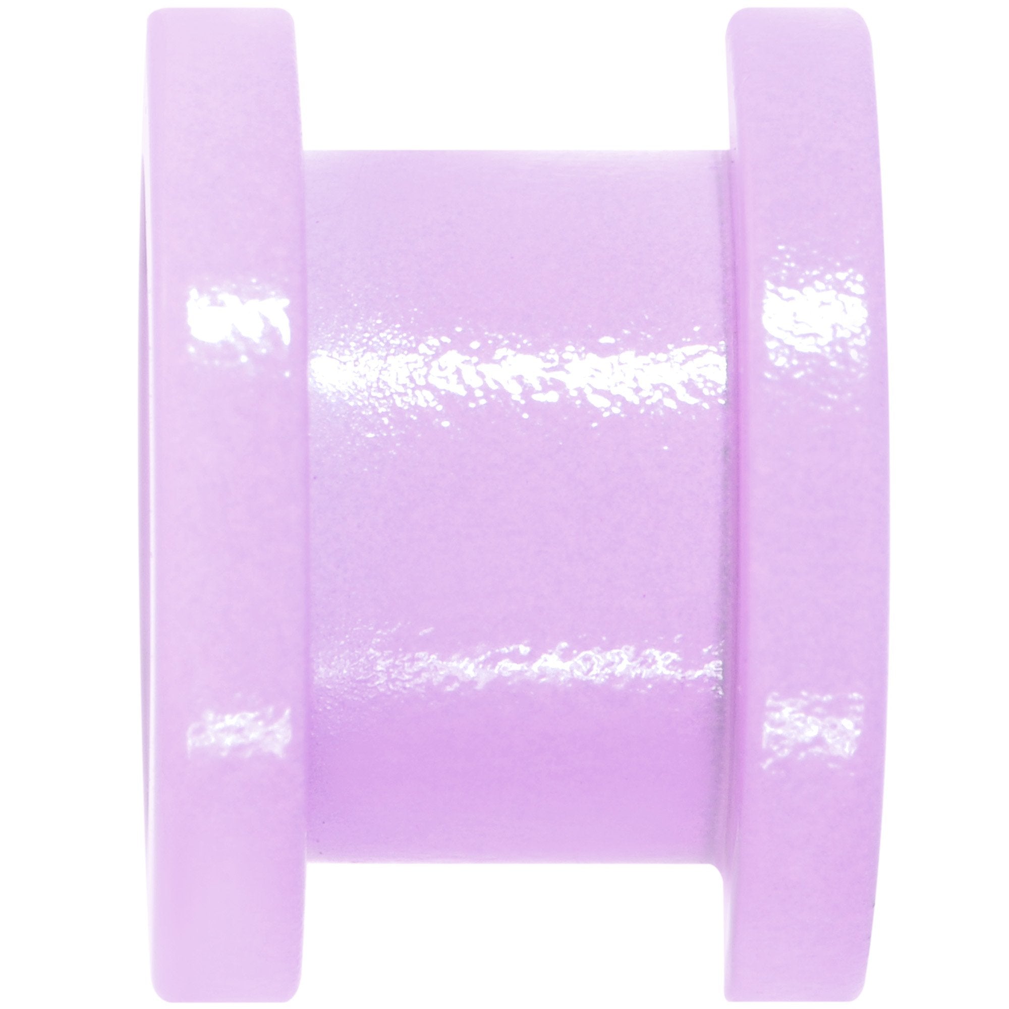 Sweet Pastel Purple Screw Fit Tunnel Plug Set 16G to 19mm