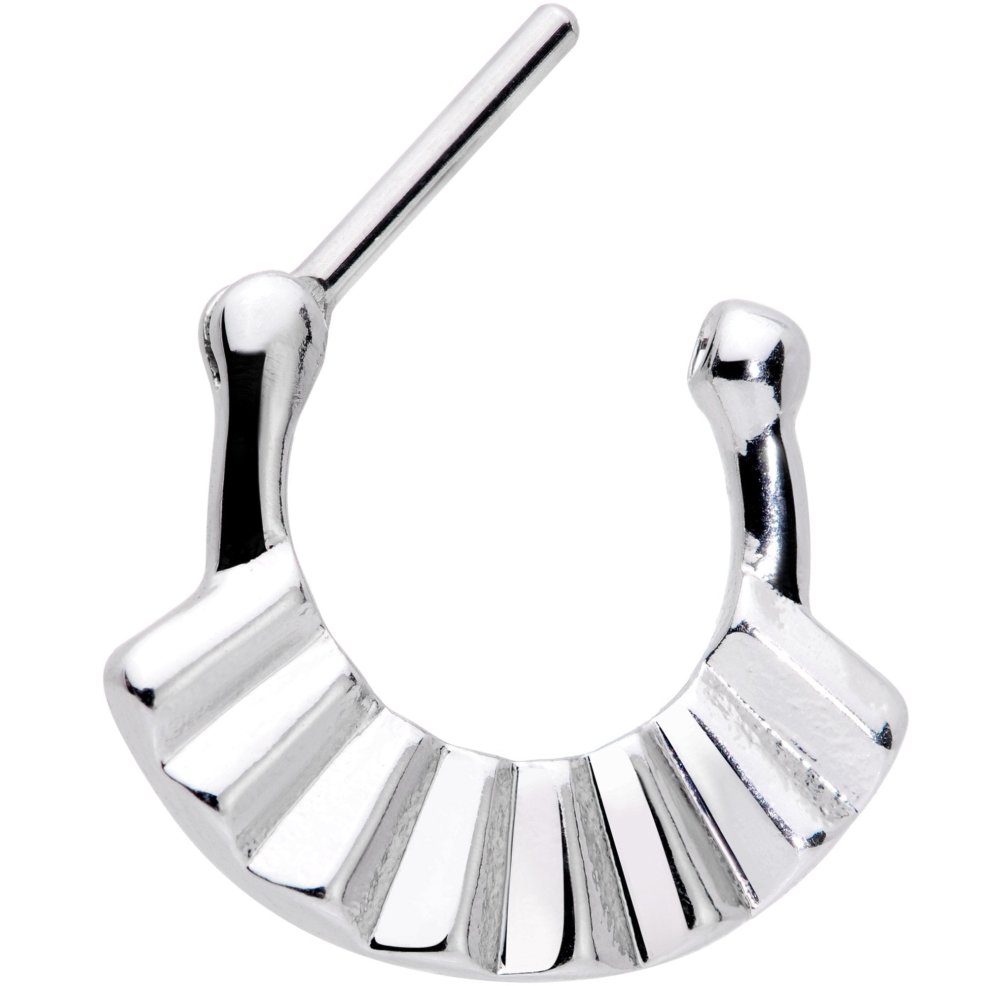 16G 5/16 Graceful Fan Septum Clicker