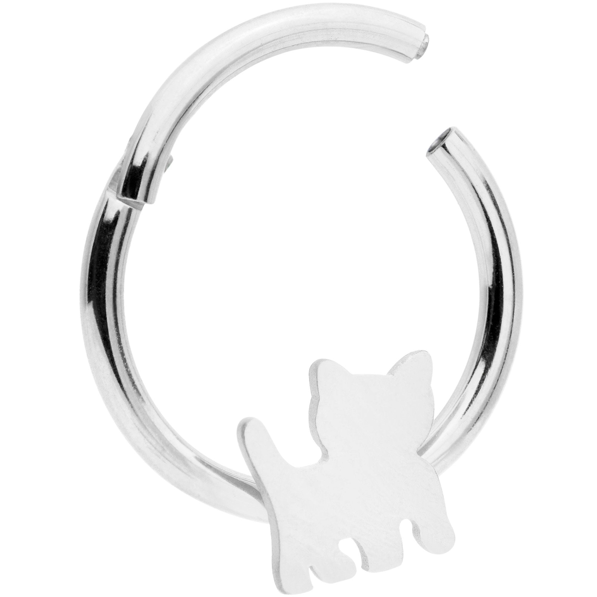 16G 3/8 Kitty Cat Hinged Segment Ring