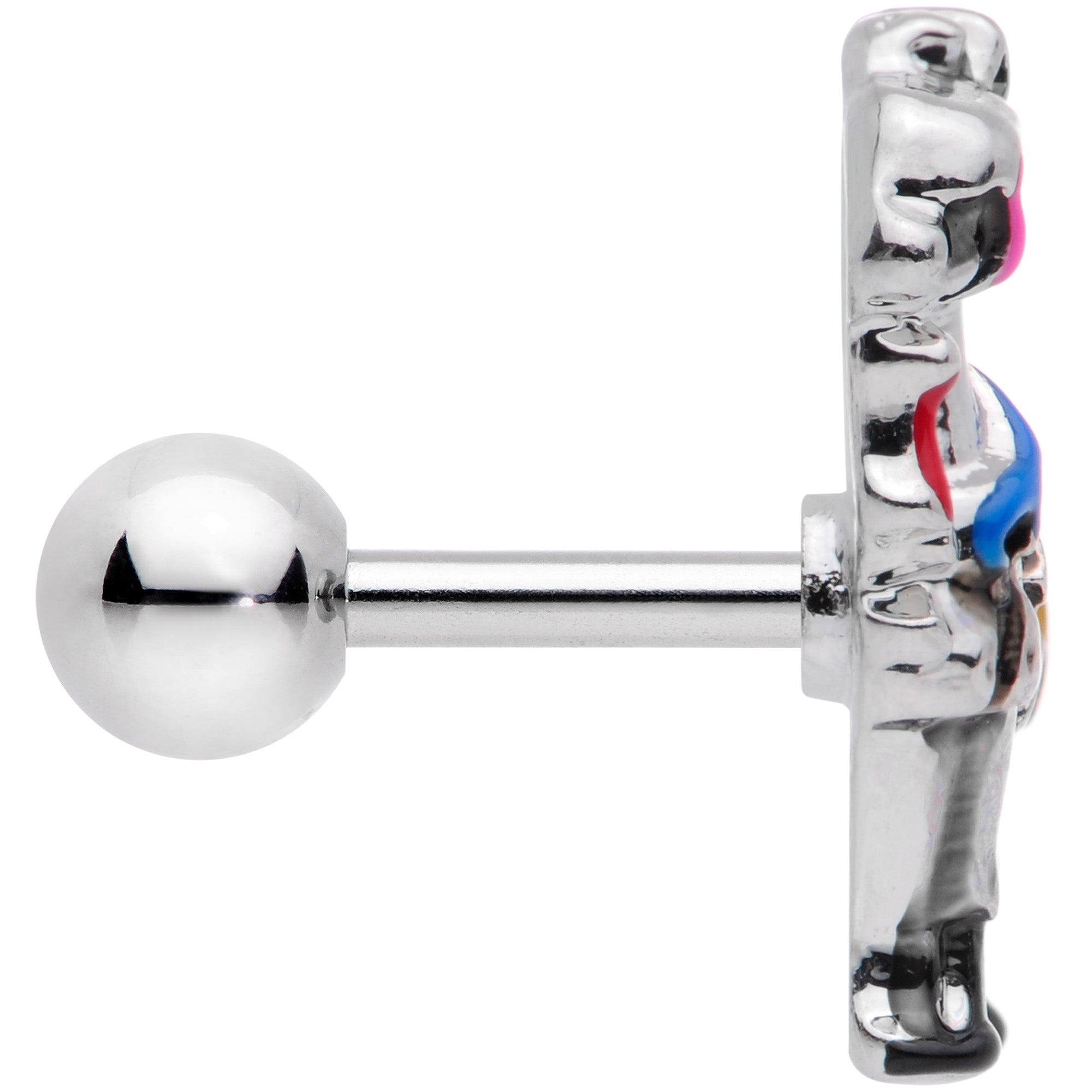 16G 1/4 Colorful Drama Llama Cartilage Tragus Earring